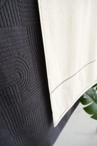 Babil Havlu Seti Antrasit (50x90-90x150 cm)