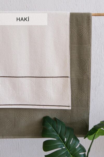 Babil Havlu Seti Haki (50x90-90x150 cm)