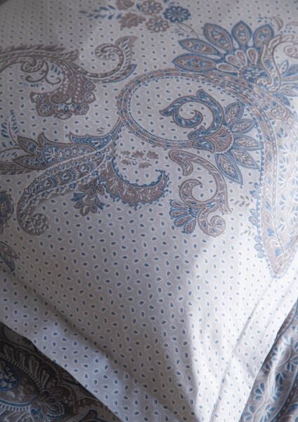 Elegance Saten Çift Kişilik Nevresim Takımı Berta Yeşil