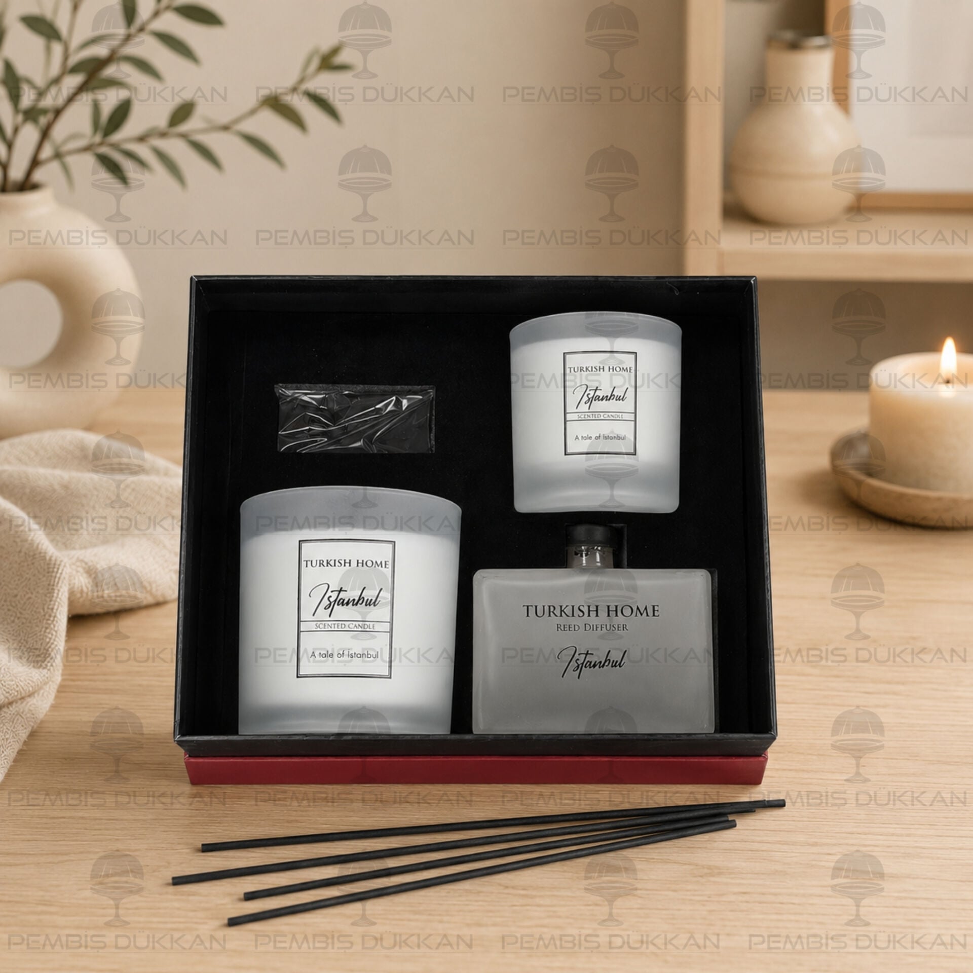 Turkısh Home İstanbul Kokulu Mum Set