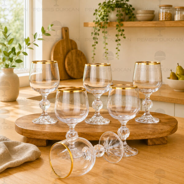 Sterna Gold 6lı Kahve Yanı Kadeh