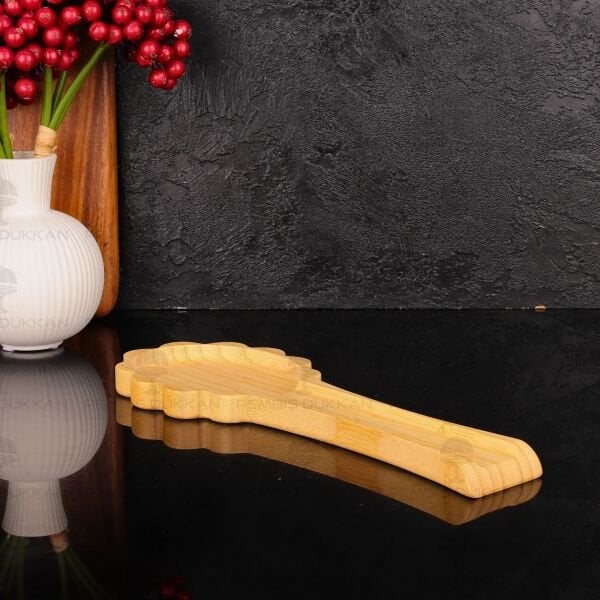 Bambu Çiçek Kirli Kaşıklık (7b118)
