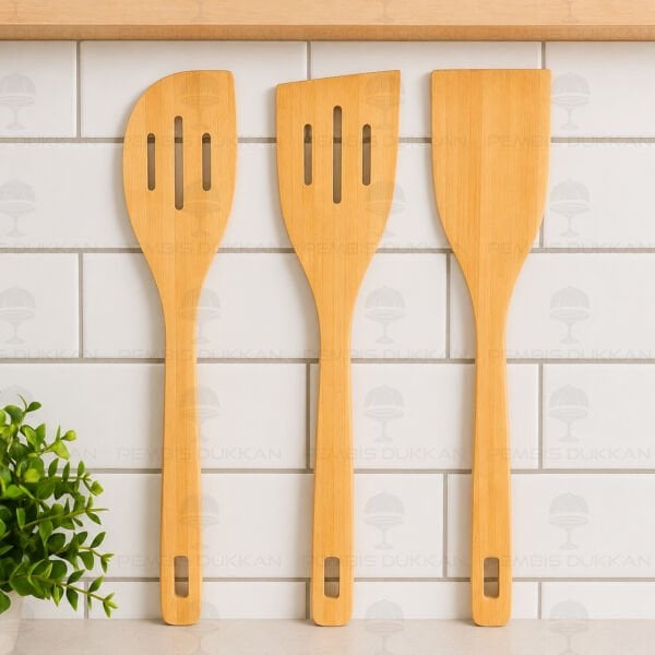 3lü Bambu Spatula Set (Thn75834)