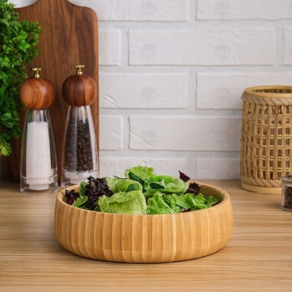 Bambu Leny Büyük Mısır - Cips & Salata Servis, Kase (7b03)