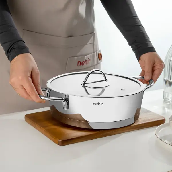 Silver Trend 24 cm Basık Tencere