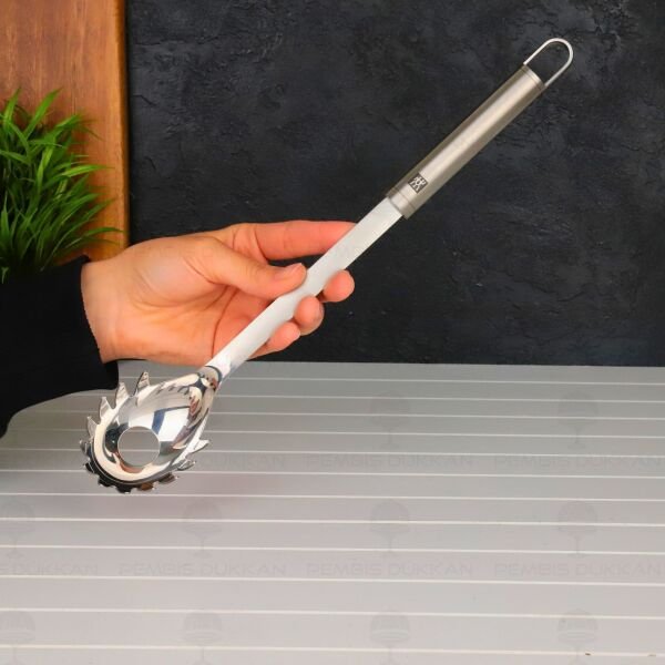 Zwilling Pro Makarna Kepçesi 18/10 Paslanmaz Çelik 33 cm