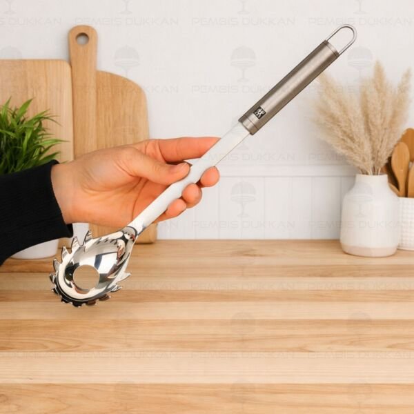 Zwilling Pro Makarna Kepçesi 18/10 Paslanmaz Çelik 33 cm