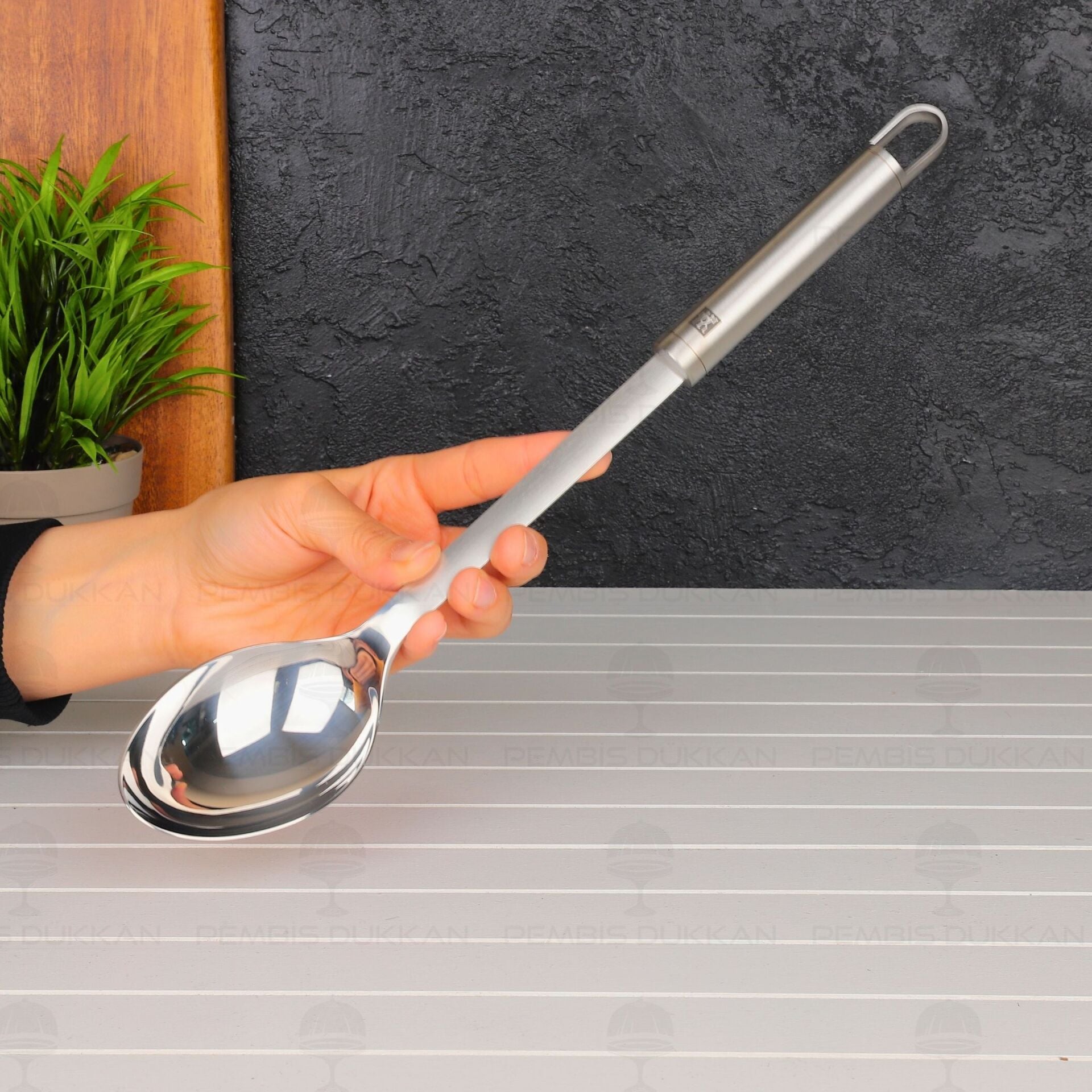 Zwilling Pro Servis Kaşığı 18/10 Paslanmaz Çelik 35 cm 37160024