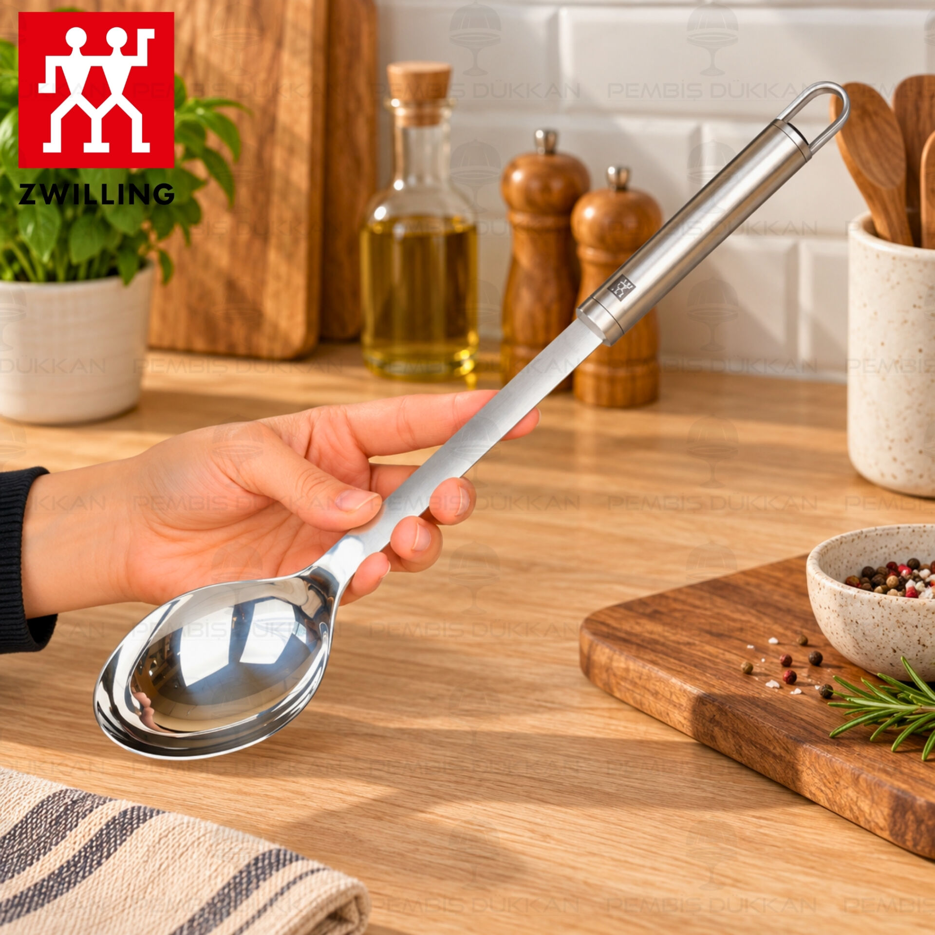 Zwilling Pro Servis Kaşığı 18/10 Paslanmaz Çelik 35 cm 37160024