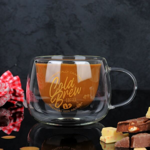 Çift Cidarlı, Cold Brew Coffee Fincan 300ml (13790)