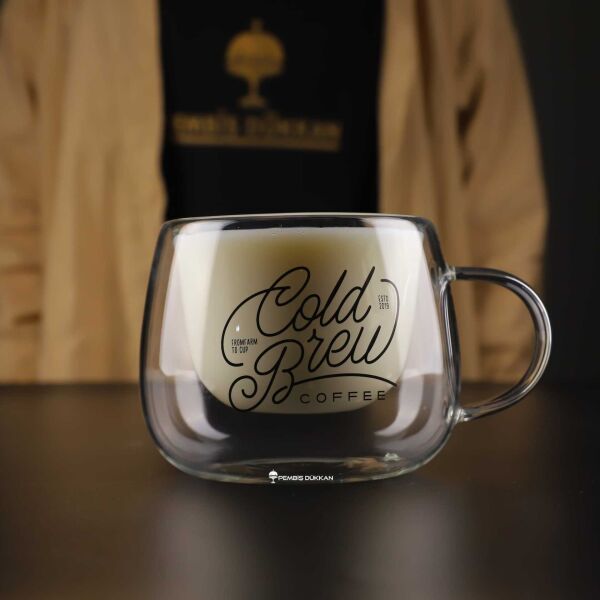 Çift Cidarlı, Cold Brew Coffee Fincan 300ml (13791)