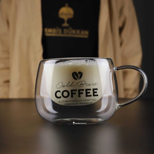 Çift Cidarlı, Cold Brew Coffee Fincan 300ml (13791)