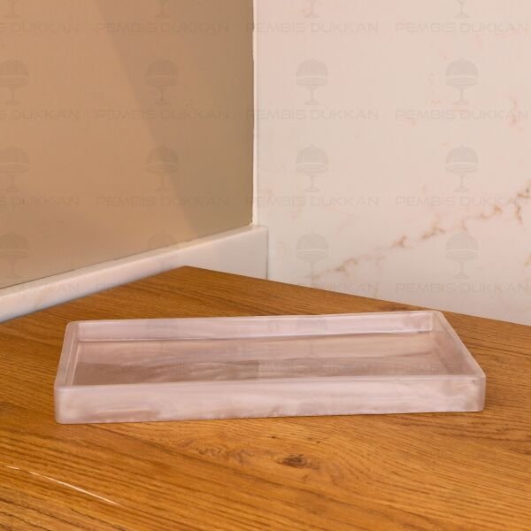 Polyresin Dikdörtgen Sunumluk 56820