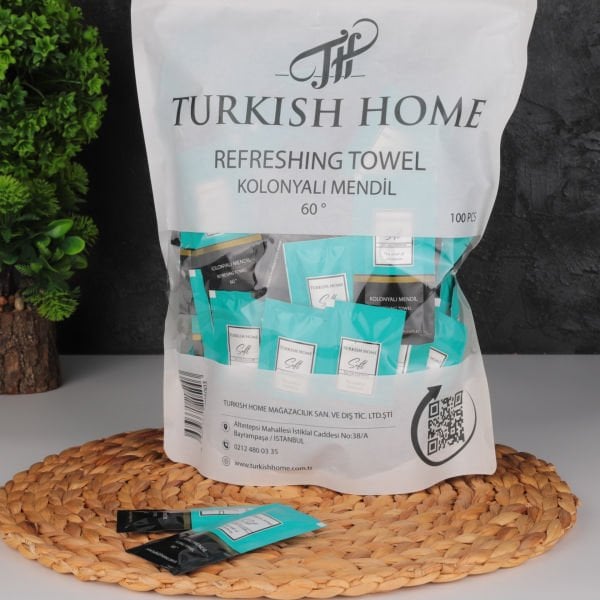 Turkısh Home 100lu Kolonyalı Mendil Soft