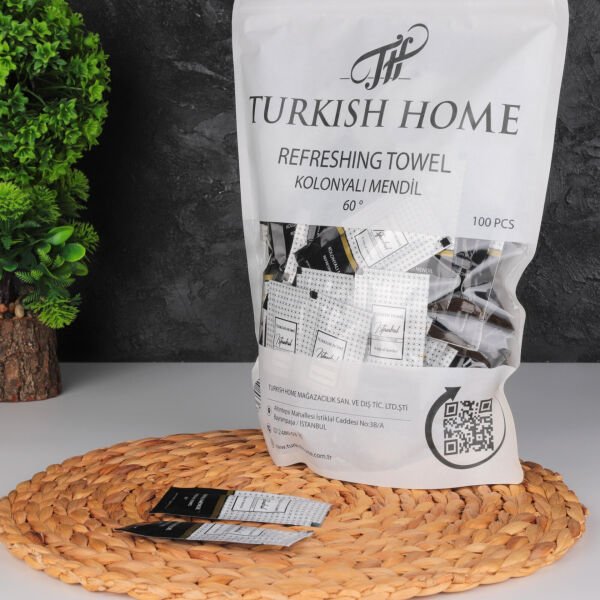 Turkısh Home 100lu Kolonyalı Mendil İstanbul