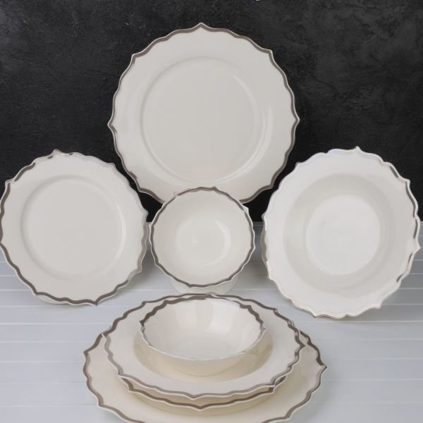 Eliza Silver 6 Kişilik 24 Parça Yemek Takımı (Elizabeth London)