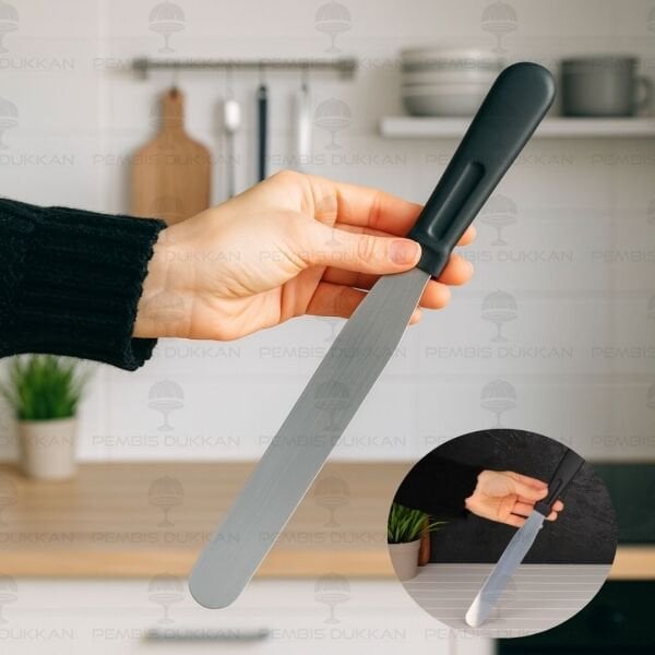 İvy Çelik Pasta Spatulası (Pst208)