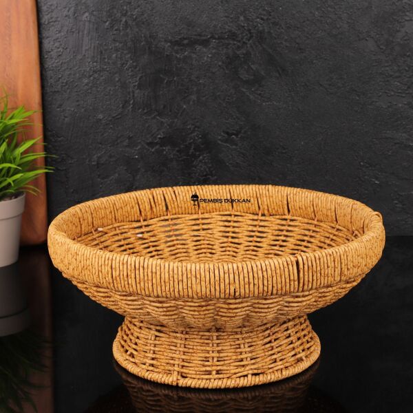 Rattan Ayaklı Meyvelik Büyük (971)
