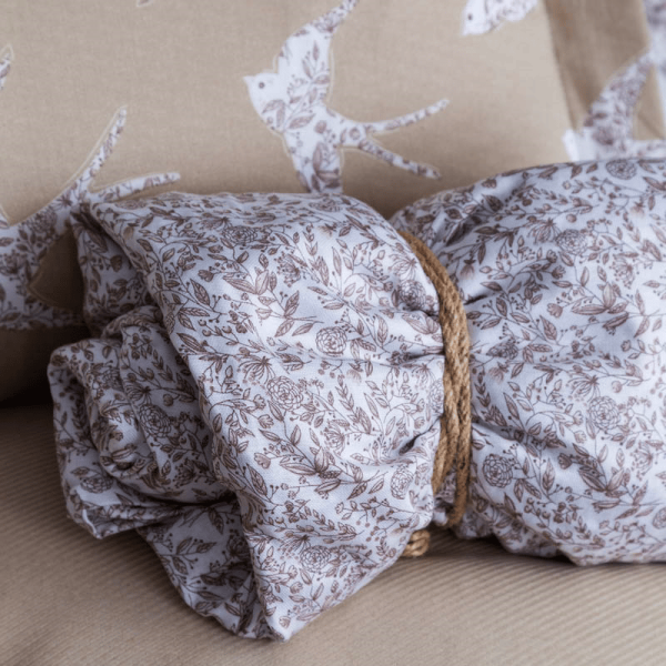 Freely Bambu Bej Tek Kişilik Pike Takımı