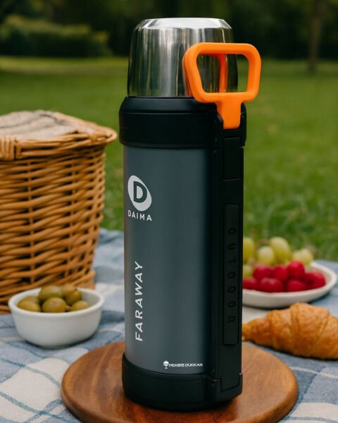 Daıma Faraway 2500ml Gri Termos
