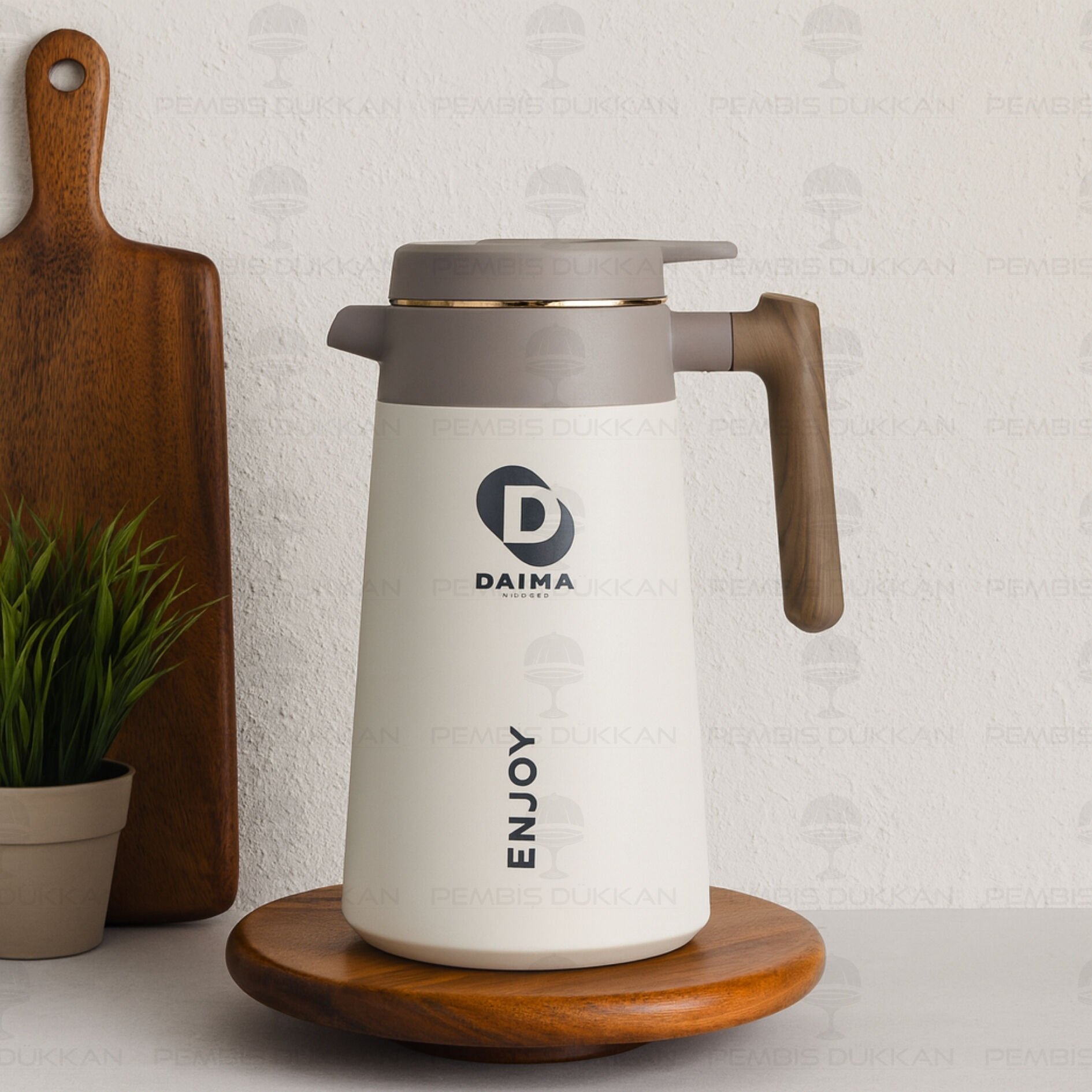 Daıma Enjoy 1680 Ml Beyaz Termos