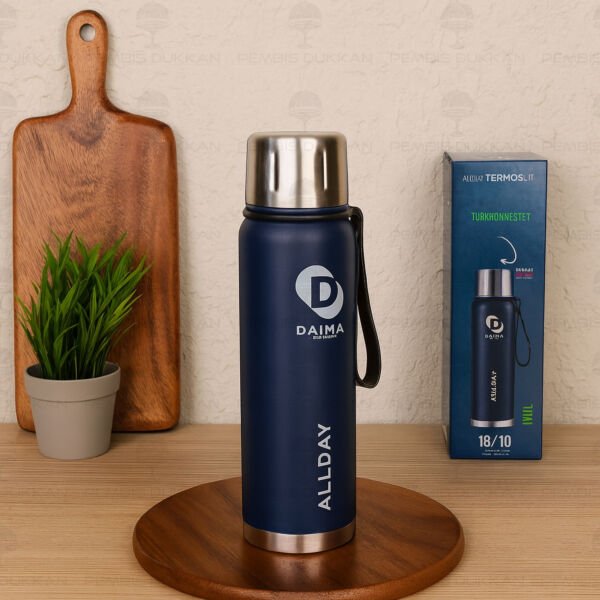 Daıma Allday 750 Ml Lacivert Termos & Matara