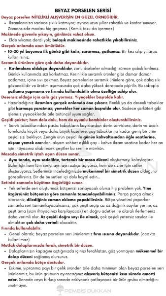6 Adet Capital 14cm Porselen Düz Kahvaltılık Kase (Por1909)