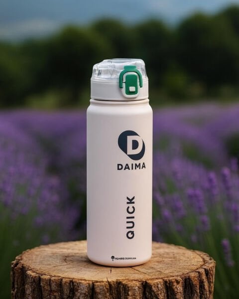 Daıma Quick 650 Ml Beyaz Termos & Matara