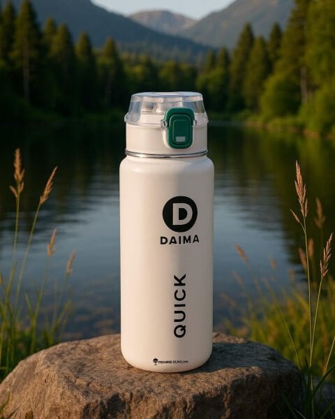 Daıma Quick 650 Ml Beyaz Termos & Matara