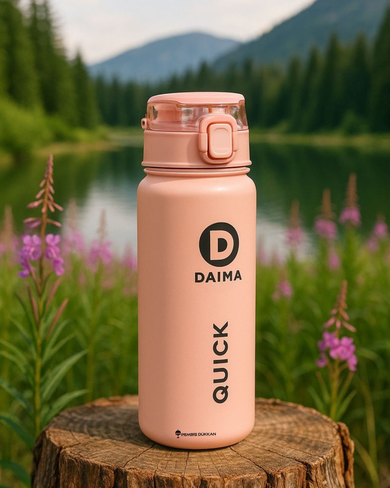 Daıma Quick 650 Ml Pembe Termos & Matara