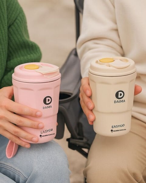 Daıma Easy Go 380 Ml Pembe Termos & Matara