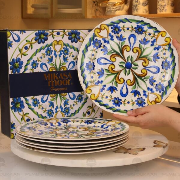 Provence 6'lı Servis Tabağı Takımı 27 cm