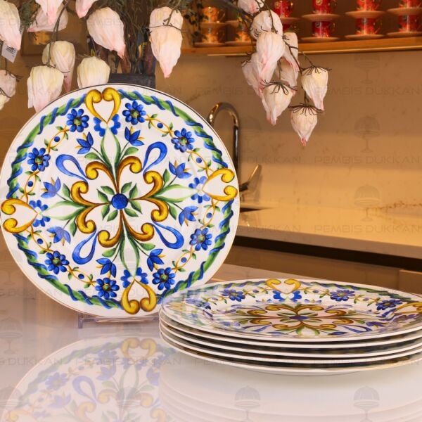 Provence 6'lı Servis Tabağı Takımı 27 cm