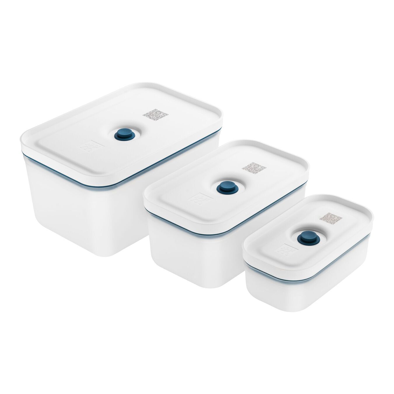 Zwıllıng Vakumlu 3lü Saklama Kabı Set Plastik Yarı Şeffaf 1025986 Fresh & Save