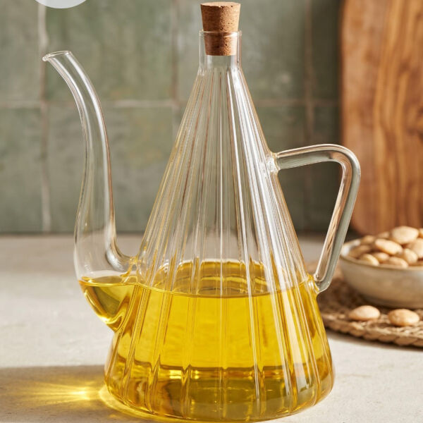 İbrik Çizgili 750ml Yağdanlık (1s29)