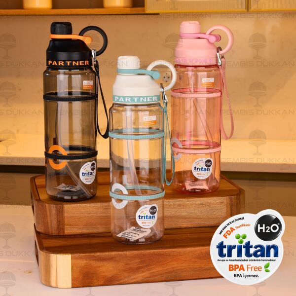 Tritan Matara 1000ml (47255) (Renk Seçiniz)