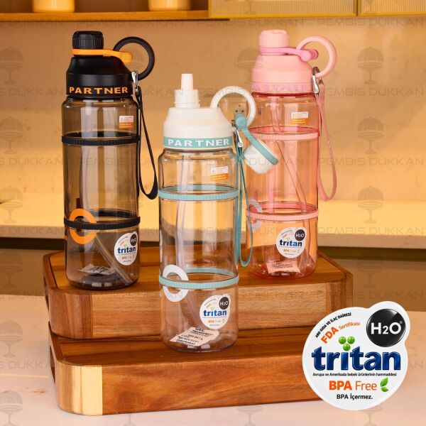 Tritan Matara 1000ml (47255) (Renk Seçiniz)