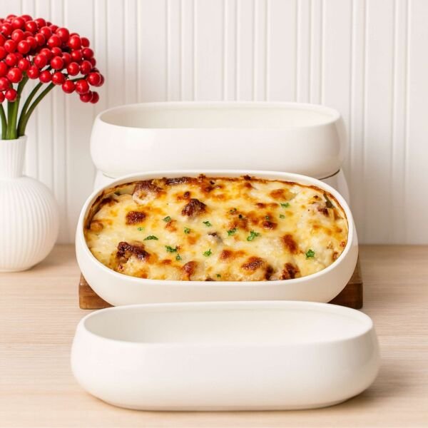 1 Adet Vento Mien Oval Porselen Masa Ortası Derin Salata & Meze Servis (25075)