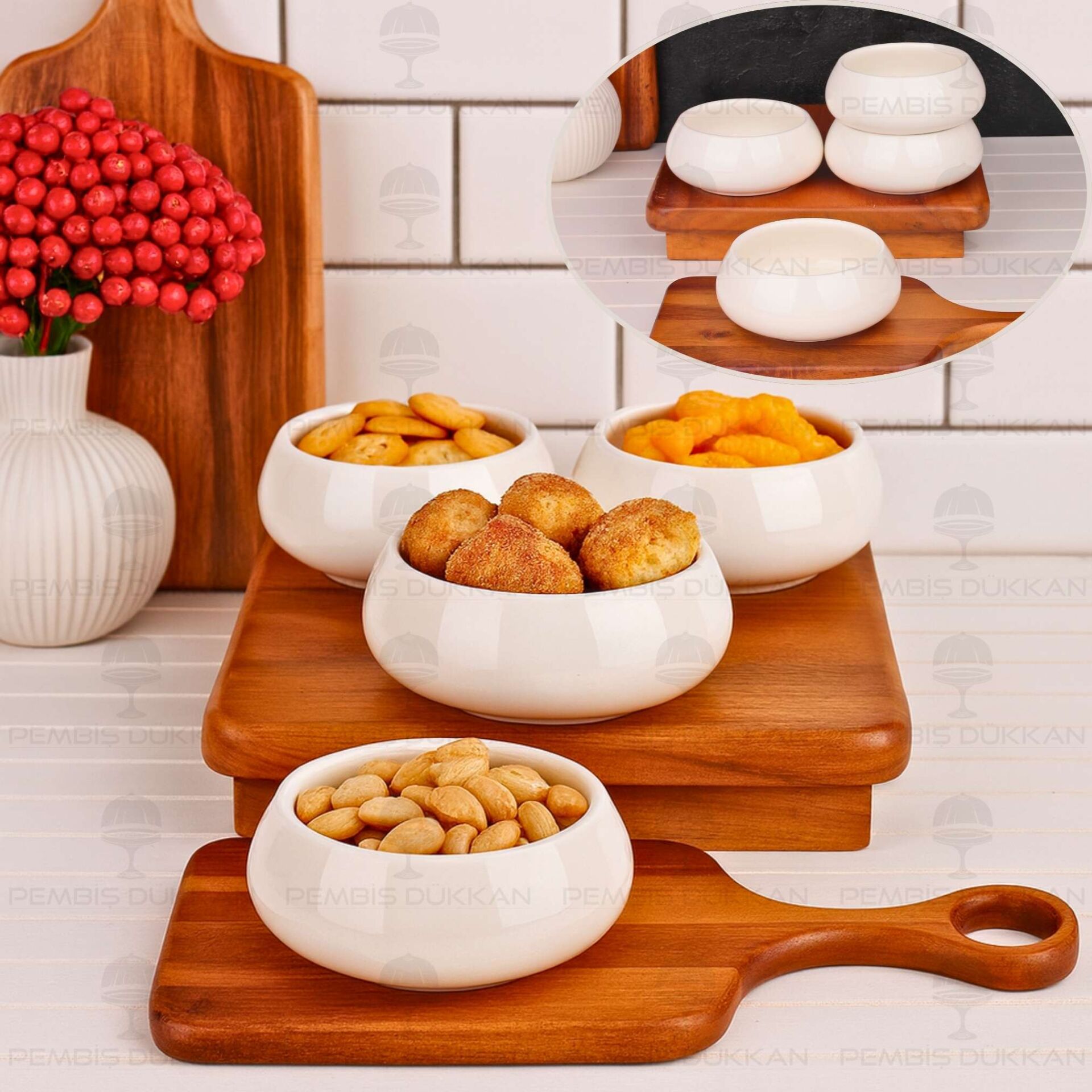 1 Adet Vento Mien 11.5cm Porselen Çorba & Kahvaltılık Kase (25063)
