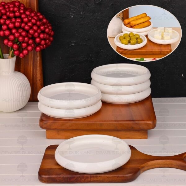 1 Adet Vento Mien 14cm Porselen Düz Kahvaltılık Kase (25067)