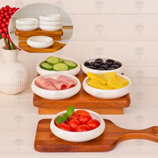 1 Adet Vento Mien 13cm Porselen Düz Kahvaltılık Kase (25068)