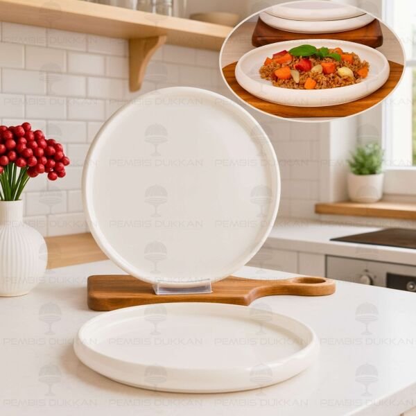 1 Adet Vento Mien 23.7cm Porselen Bireysel Kahvaltı Servis (25066)