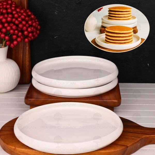 1 Adet Vento Mien 23.7cm Porselen Bireysel Kahvaltı Servis (25066)