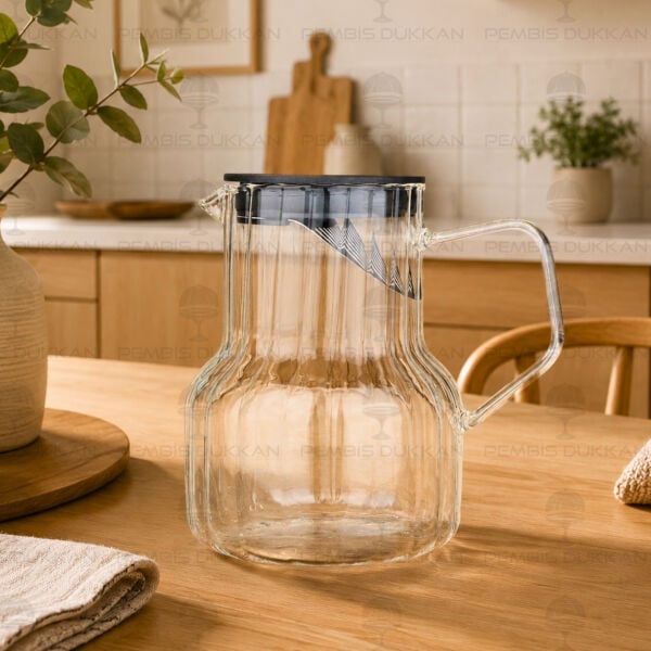800ml Elora Çizgili, Lüx Mini Sürahi