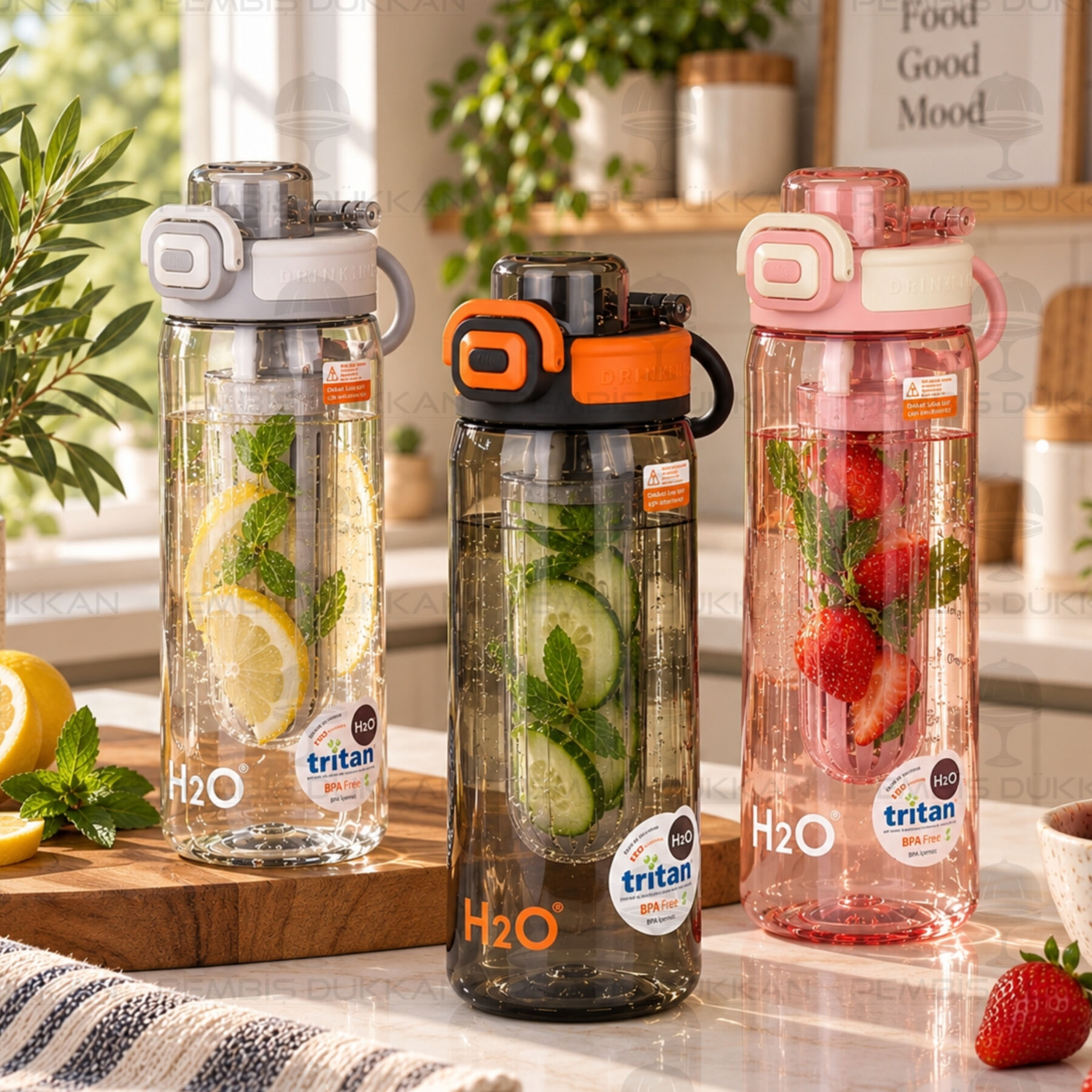 Tritan Matara 750ml (47269) Renk Seçiniz