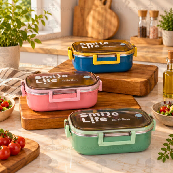 Thn Çelik Yemek Kabı 980ml (66541)