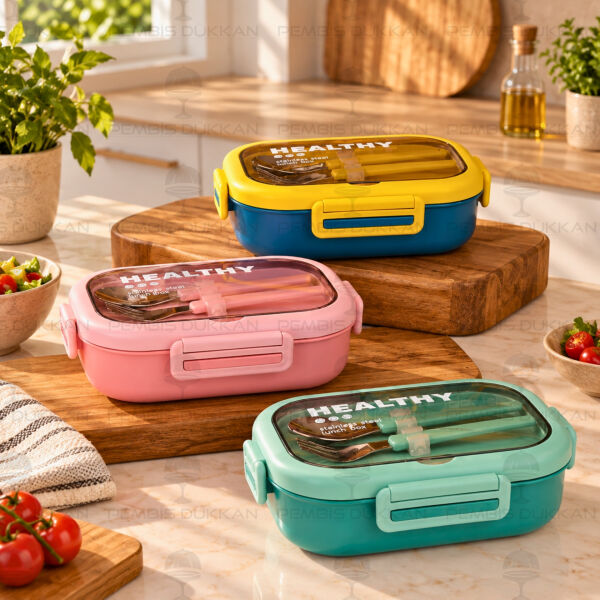 Thn Çelik Yemek Kabı 800ml (66717)