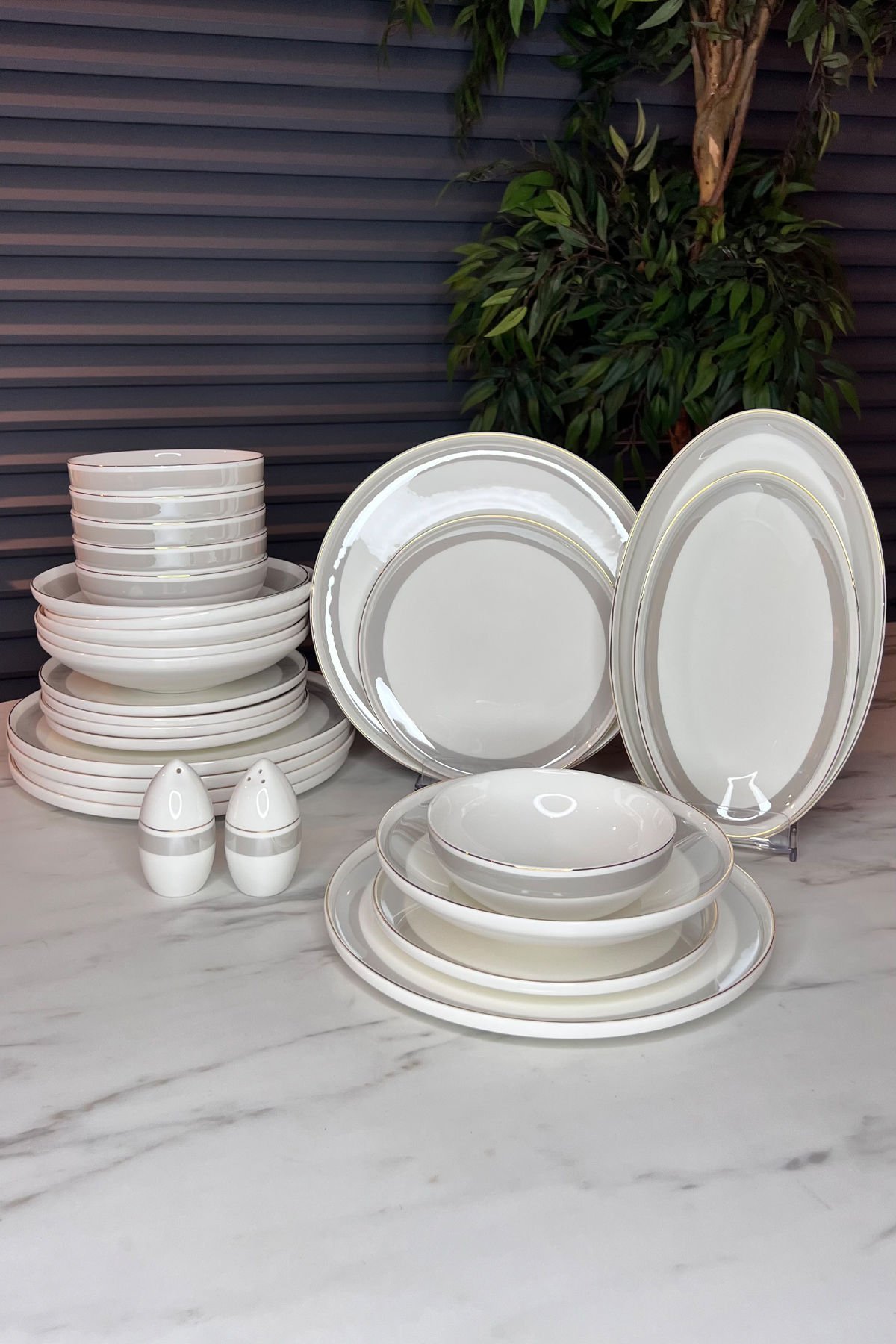 Amber 6 Kişilik 28 Parça Yemek Takımı