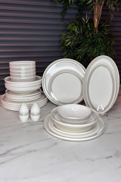 Amber 6 Kişilik 28 Parça Yemek Takımı