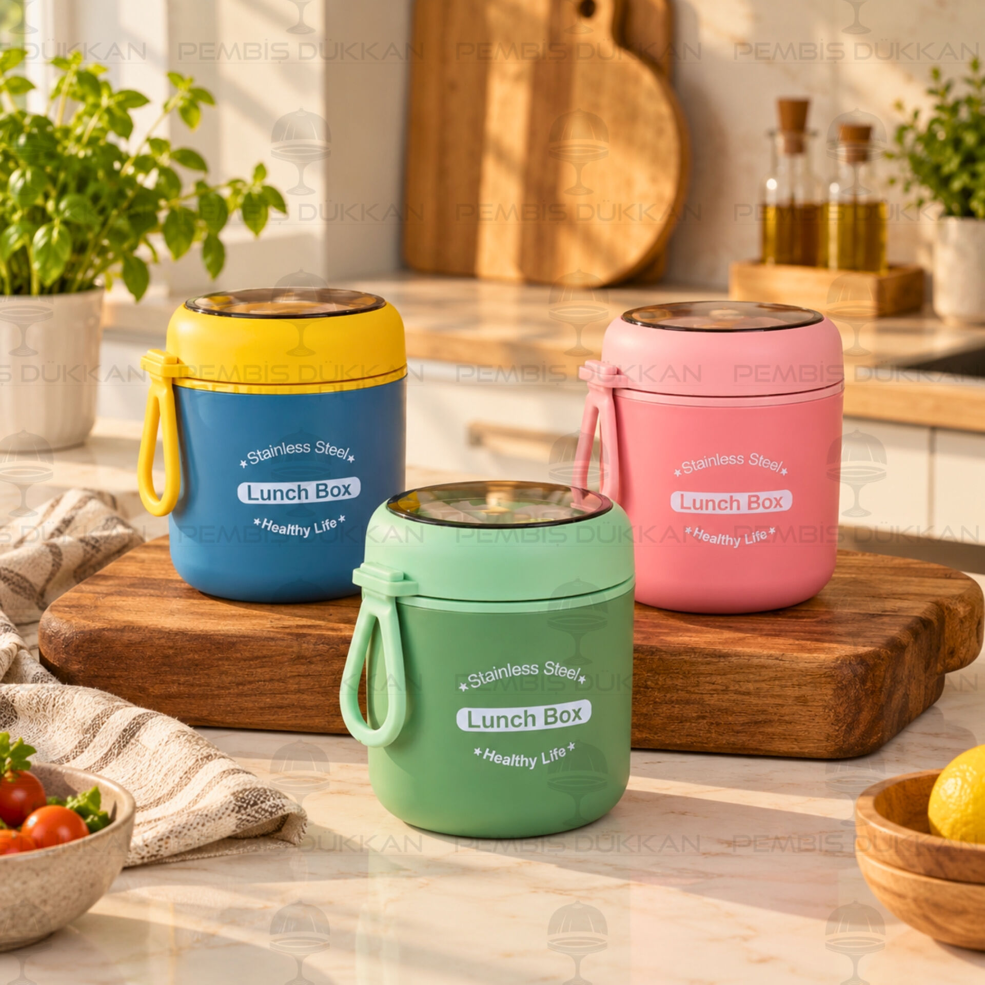 Thn Çelik Yemek Kabı 530ml (66713)